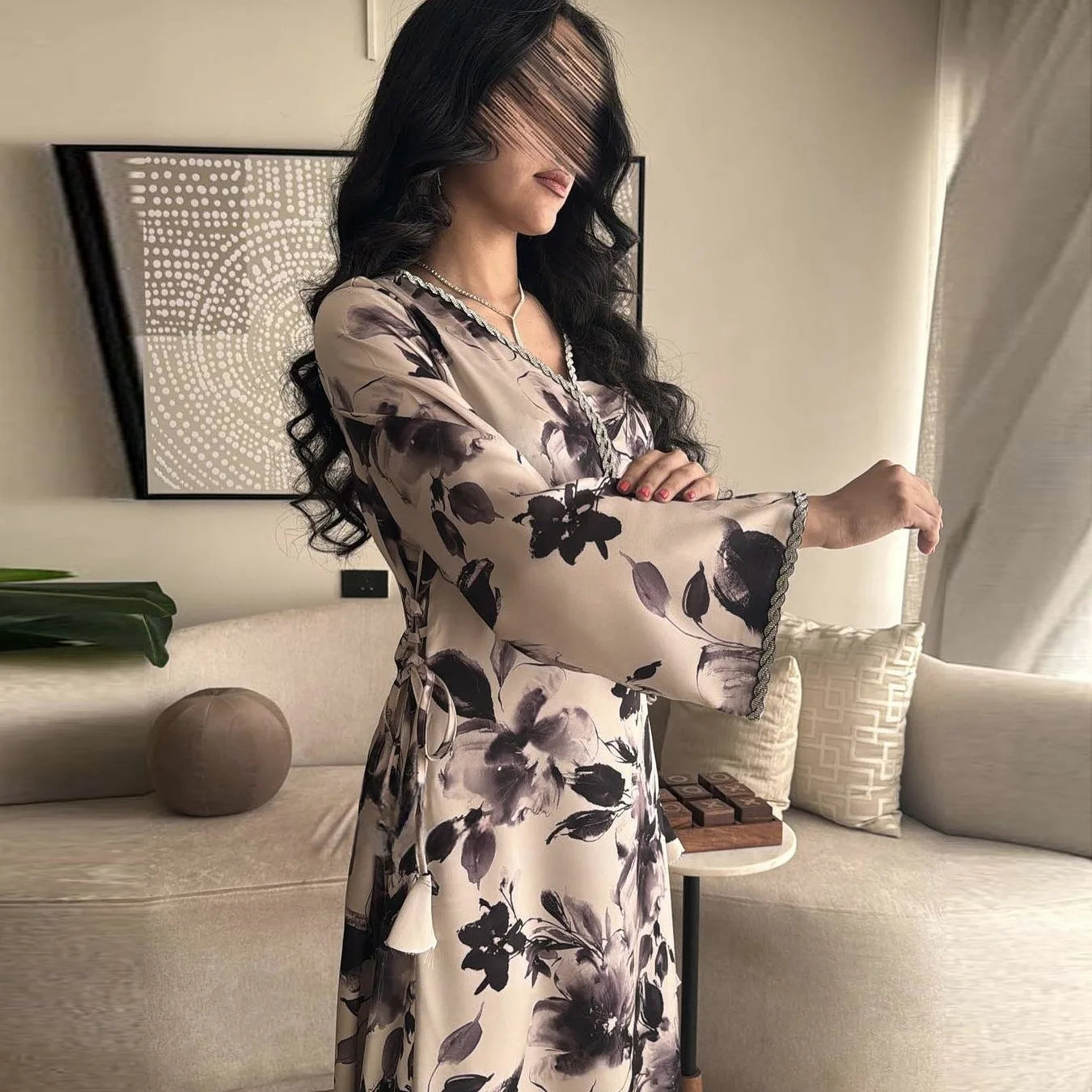 modern islamic dress Long casual dress (Modern Islamic clothing store for veiled women)